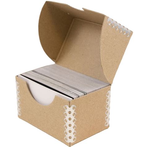 metal business card file box|empty business card boxes.